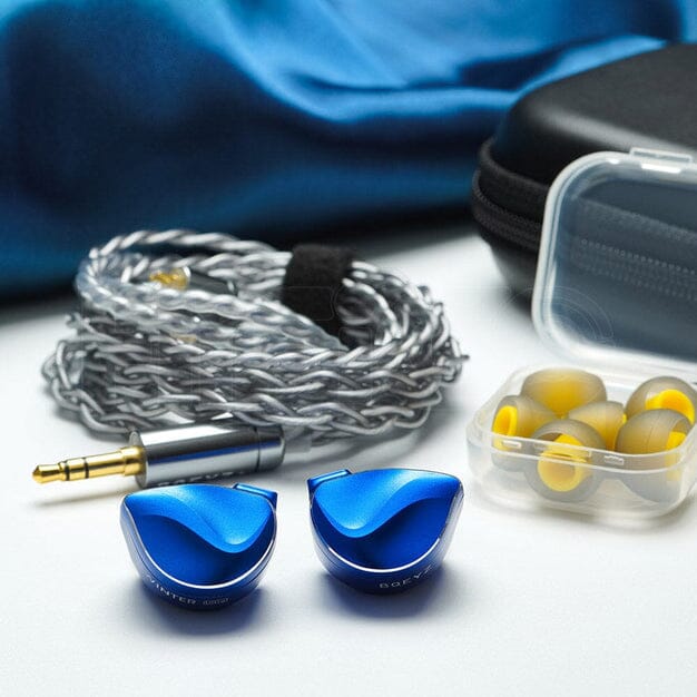 Open Box BQEYZ Winter Ultra 1DD+1BC HiFi Dynamic Driver PZT Bone Conduction In-Ear Monitors HiFiGo 