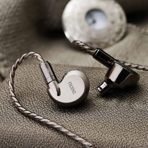 Open Box DUNU Falcon Ultra Titanium Grey Loong Year Edition Dynamic Driver IEMs (Ships Only to Japan) HiFiGo 