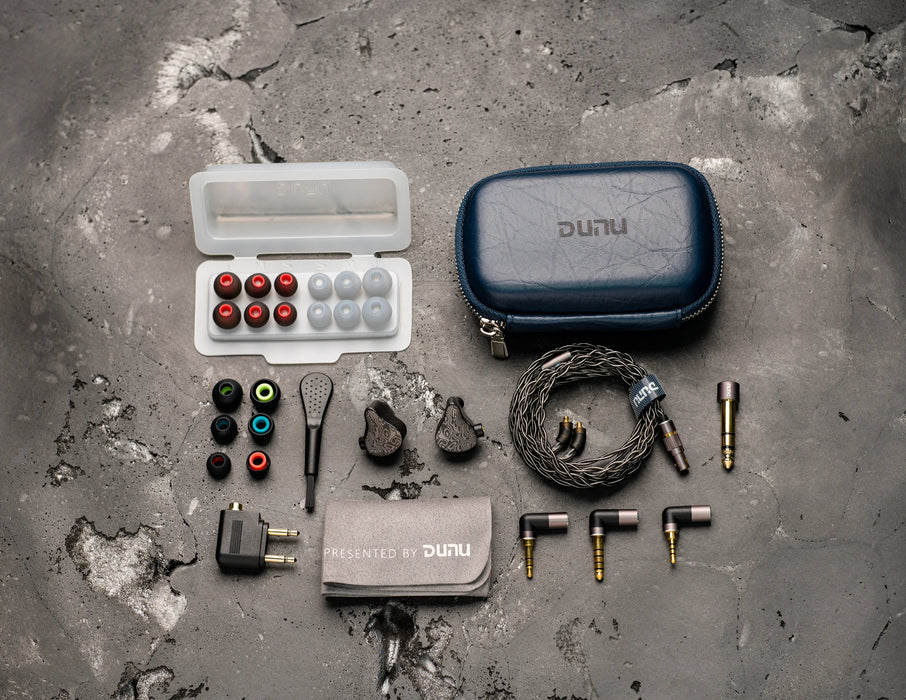 Open Box DUNU VULKAN DK-X6 2DD + 4BA Hybrid Drivers IEMs (Ships Only to Japan) HiFiGo 