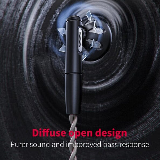 Open Box FiiO FF5 Carbon-based 14.2mm Dynamic Driver Earbuds (Ships Only to Japan) HiFiGo 