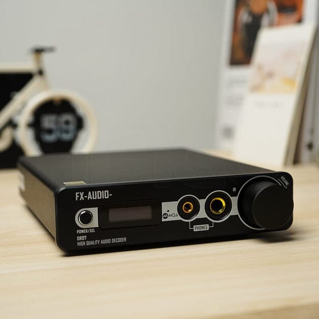 Open Box FX-AUDIO DR07 Dual AK4493 DAC All-in-One Headphone Amplifier HiFiGo 