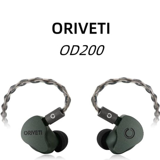 Open Box ORIVETI OD200 Single Be-Coated 9.8mm Dynamic Driver HiFi IEMs HiFiGo Open Box ORIVETI OD200 Green (Only Ship within US) 