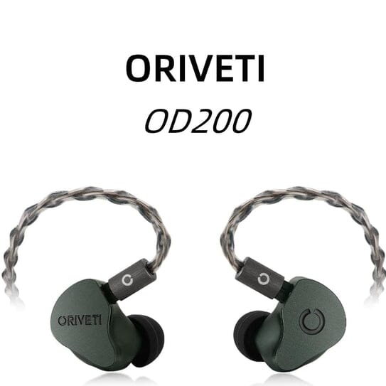 Open Box ORIVETI OD200 Single Be-Coated 9.8mm Dynamic Driver HiFi IEMs HiFiGo Open Box ORIVETI OD200 Green (Only Ship within US) 