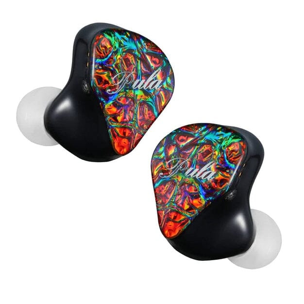 Open Box PULA PA02 1DD+4BA Hybrid In-Ear Monitors HiFiGo Open Box PULA PA02-Red 3.5mm (Only Ship within US) 