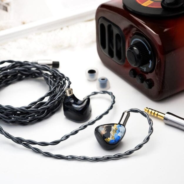 Open Box QoA Aviation 3 Knowles BA+1 DD Hybrid IEMs (Ships Only to Japan) HiFiGo 