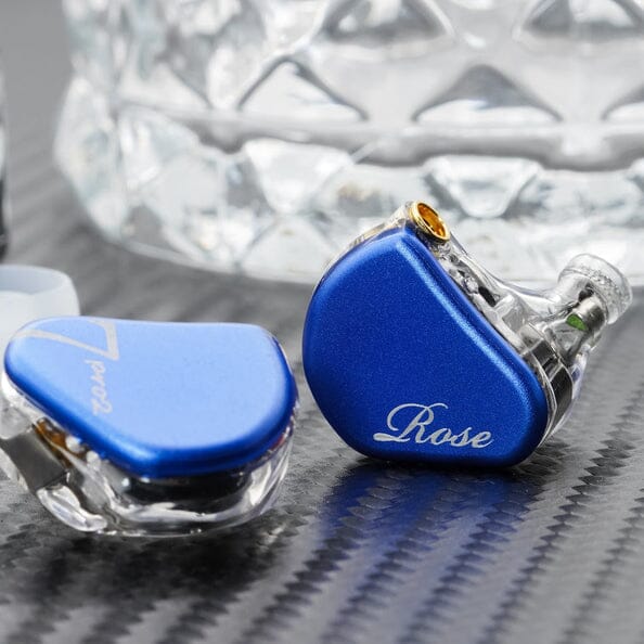 Open Box Rose Technics QT-7 PRO2 1DD+2BA Hybrid Drivers IEMs