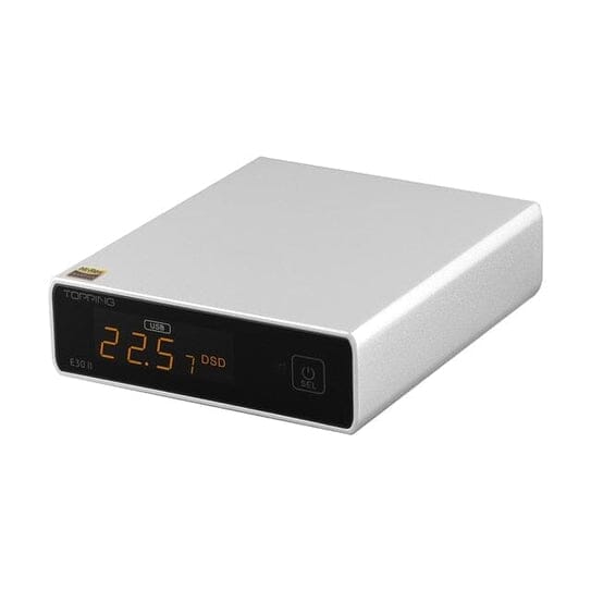 Open Box TOPPING E30 II 2× AK4493S Decoder DAC With Remote Control Hi-Res Decoder HiFiGo Open Box TOPPING E30 II-Silver (Only Ship within US) 