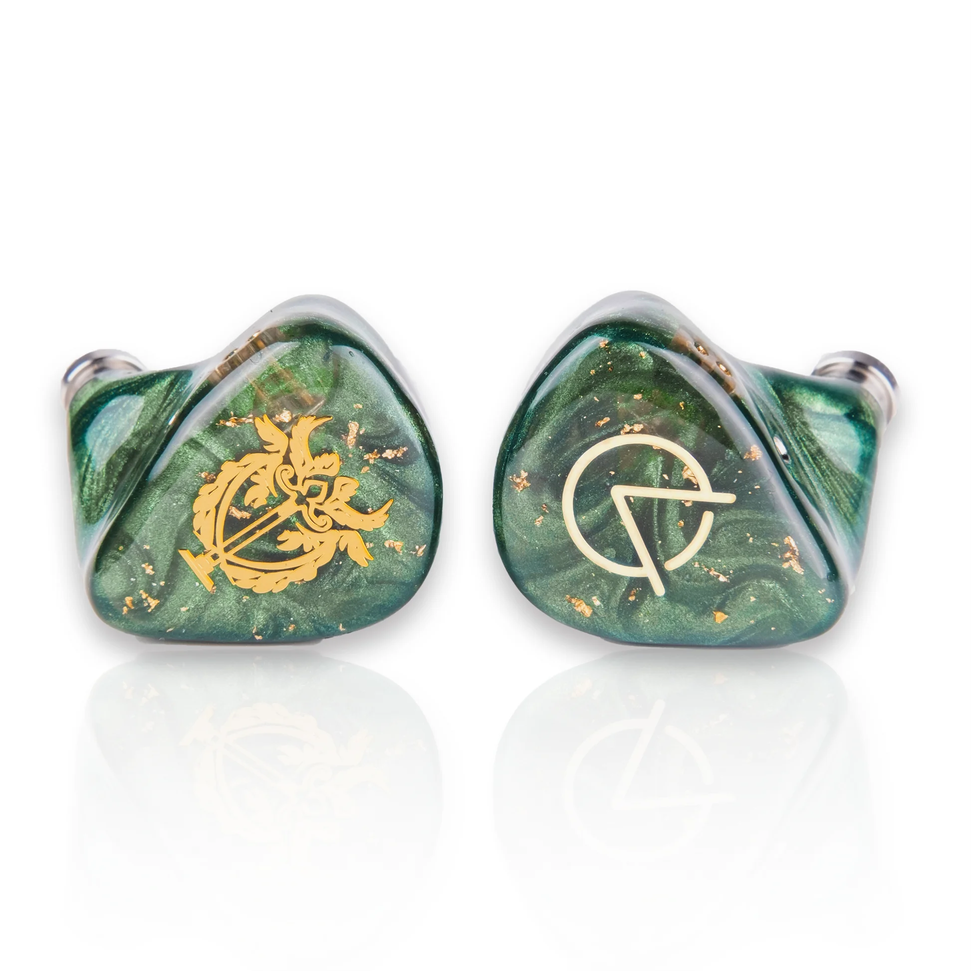 OpenAudio OA112 1 DD + 2 BA Hybrid Driver HiFi In-Ear Earphone HiFiGo Green 