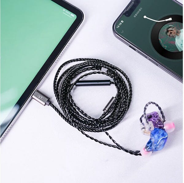 QDC UC1 Type-C Earphone Cable With QDC Pin HiFiGo 