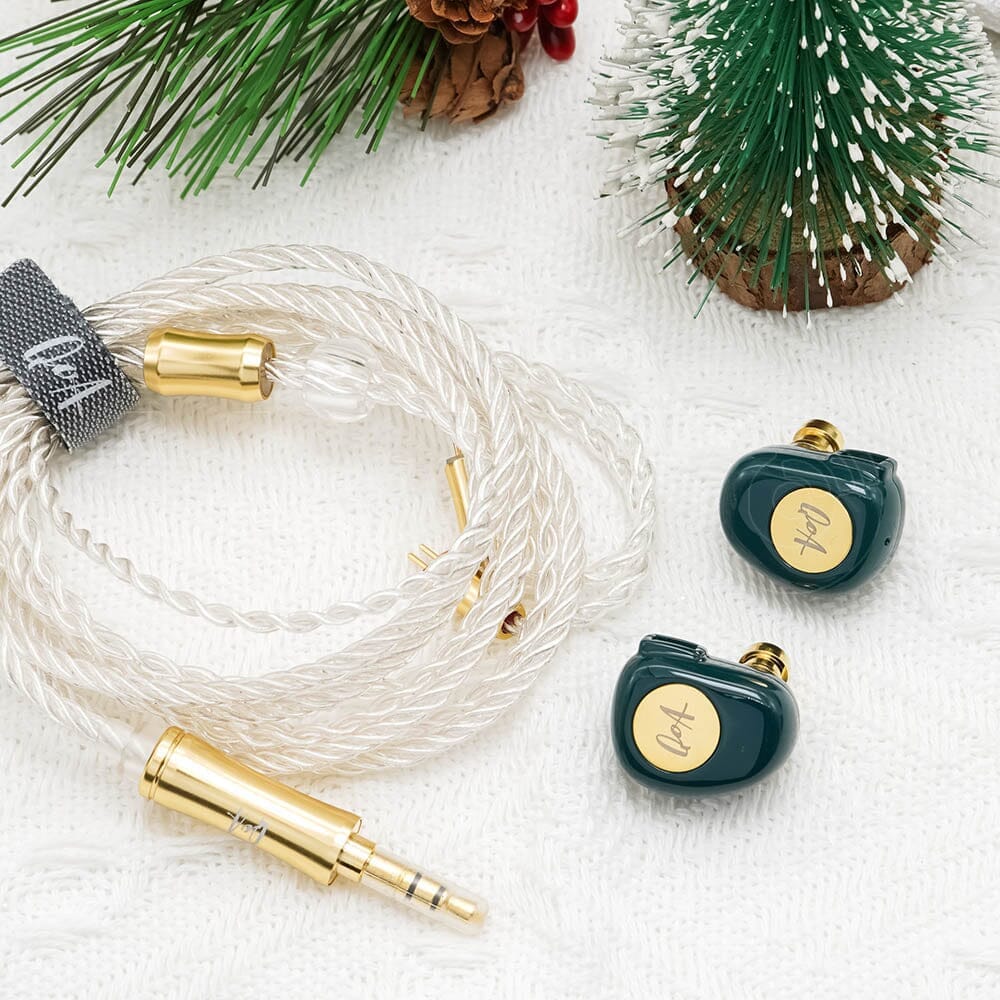 QoA Gimlet 10mm Dynamic Driver In-Ear Monitors Earphone IEMs Earphone HiFiGo 