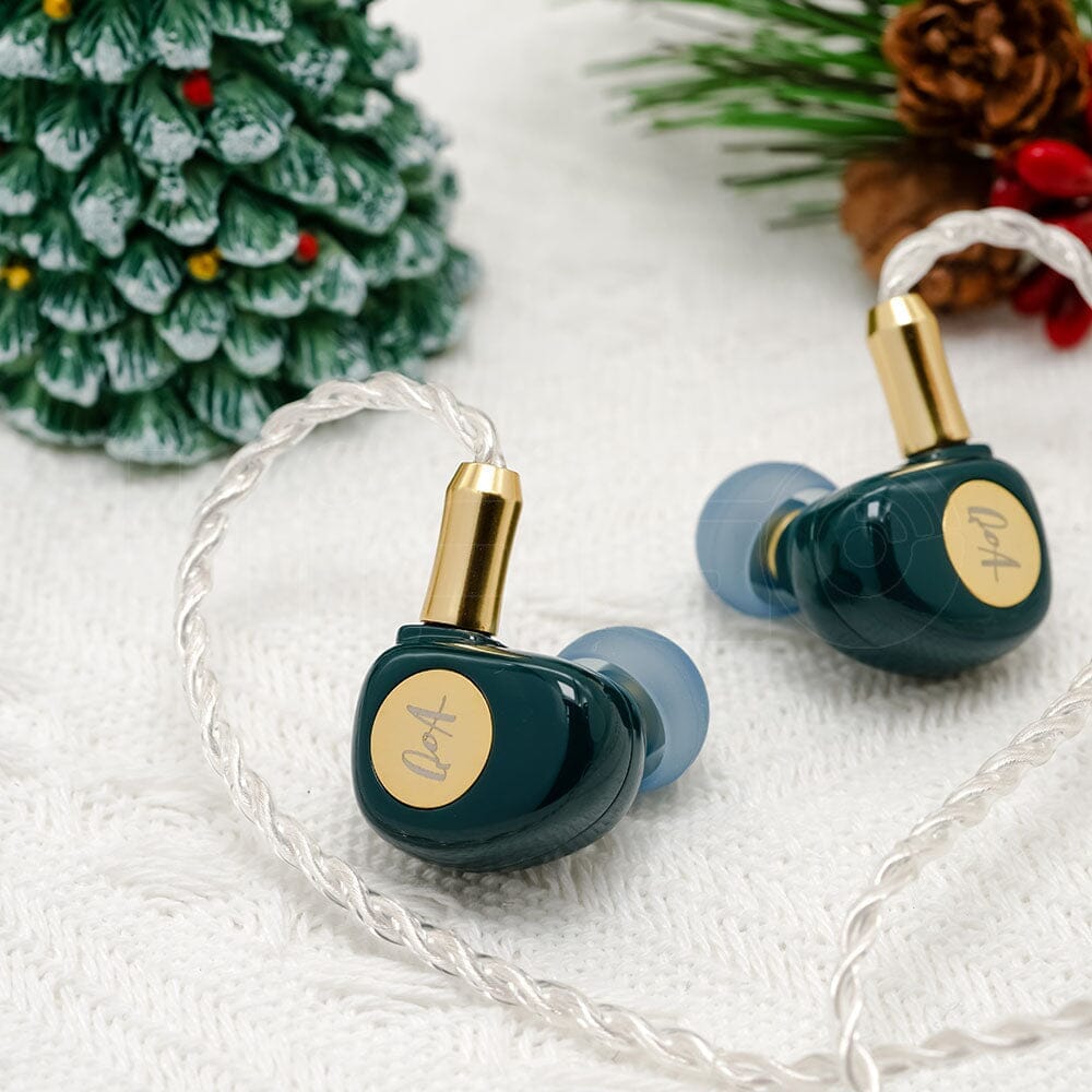 QoA Gimlet 10mm Dynamic Driver In-Ear Monitors Earphone IEMs Earphone HiFiGo 