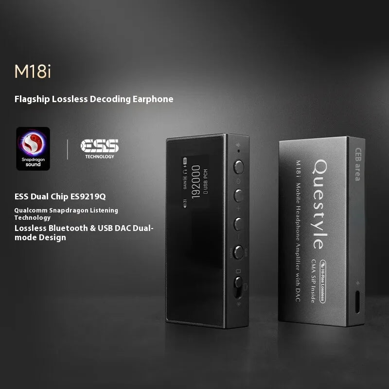 Questyle M18i Mobile Portable Bluetooth Lossless Decoding Headphone Amplifier With DAC HiFiGo 