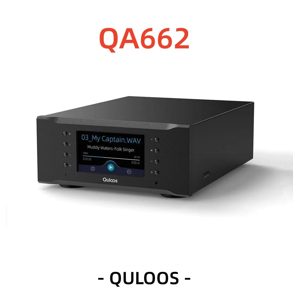 QULOOS QLS QA662 Desktop DAC & Headphone Amplifier & Music 