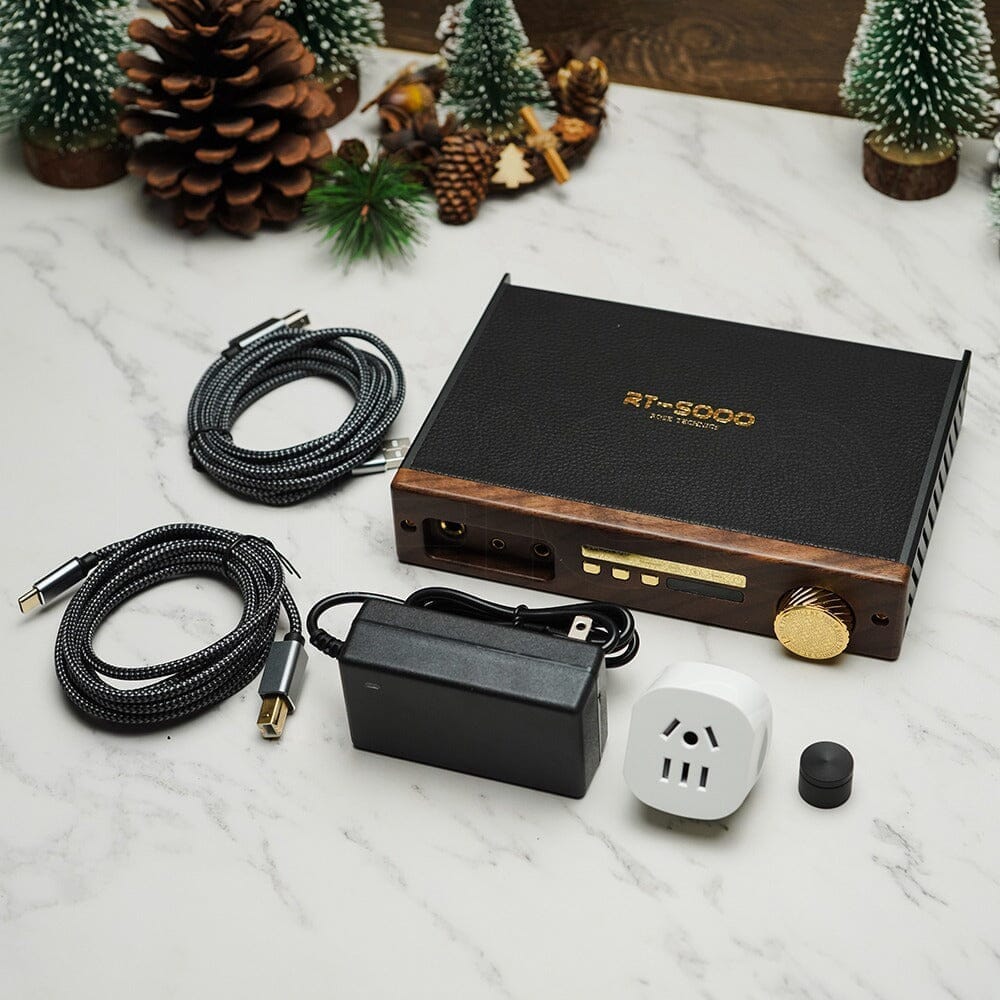 Rose Technics RT5000/ RT-5000 Dual High-End ES9038Pro Integrated DAC & Headphone AMP HiFiGo 