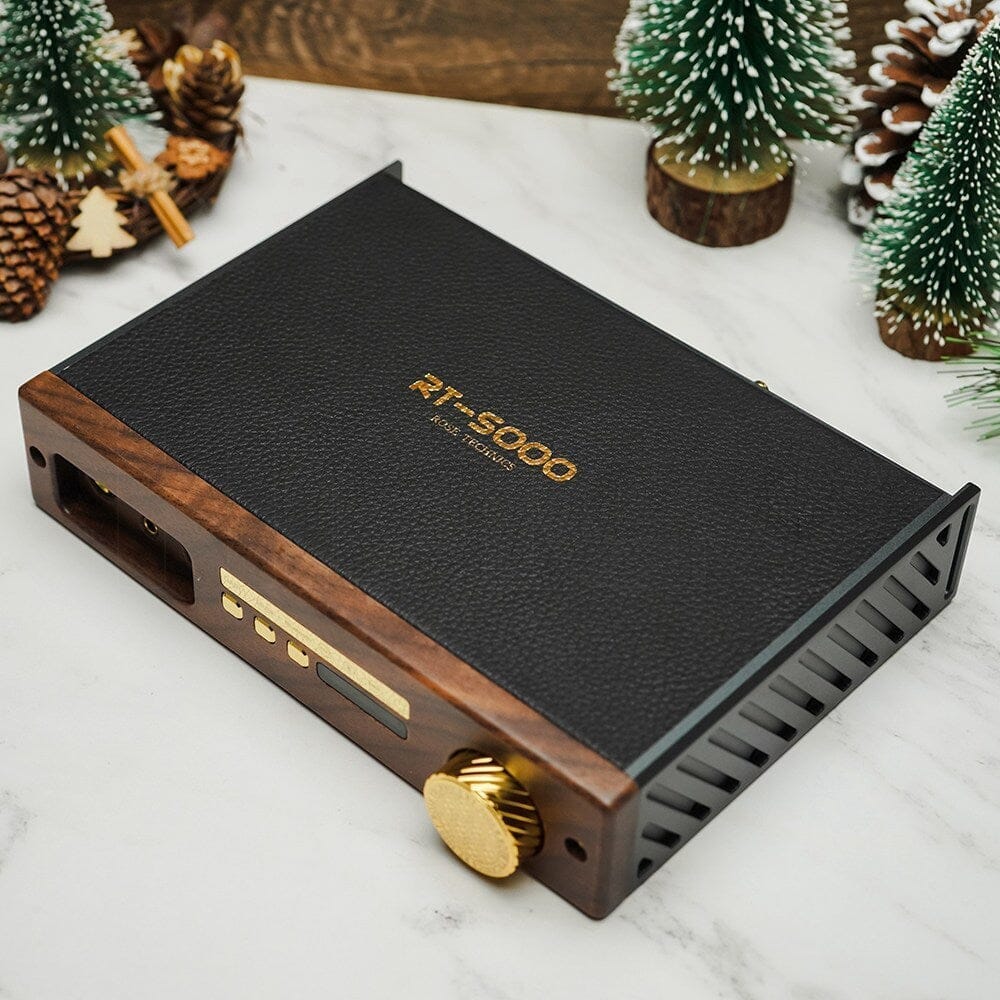 Rose Technics RT5000/ RT-5000 Dual High-End ES9038Pro Integrated DAC & Headphone AMP HiFiGo 