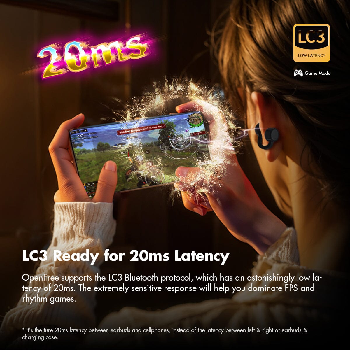 ROSESELSA OpenFree 10mm Dynamic Driver Earbuds HiFiGo 