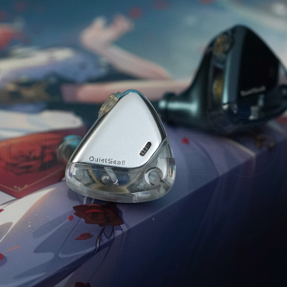 ROSESELSA QuietSea II / QuietSea 2 10mm Dynamic Driver IEMs HiFiGo 