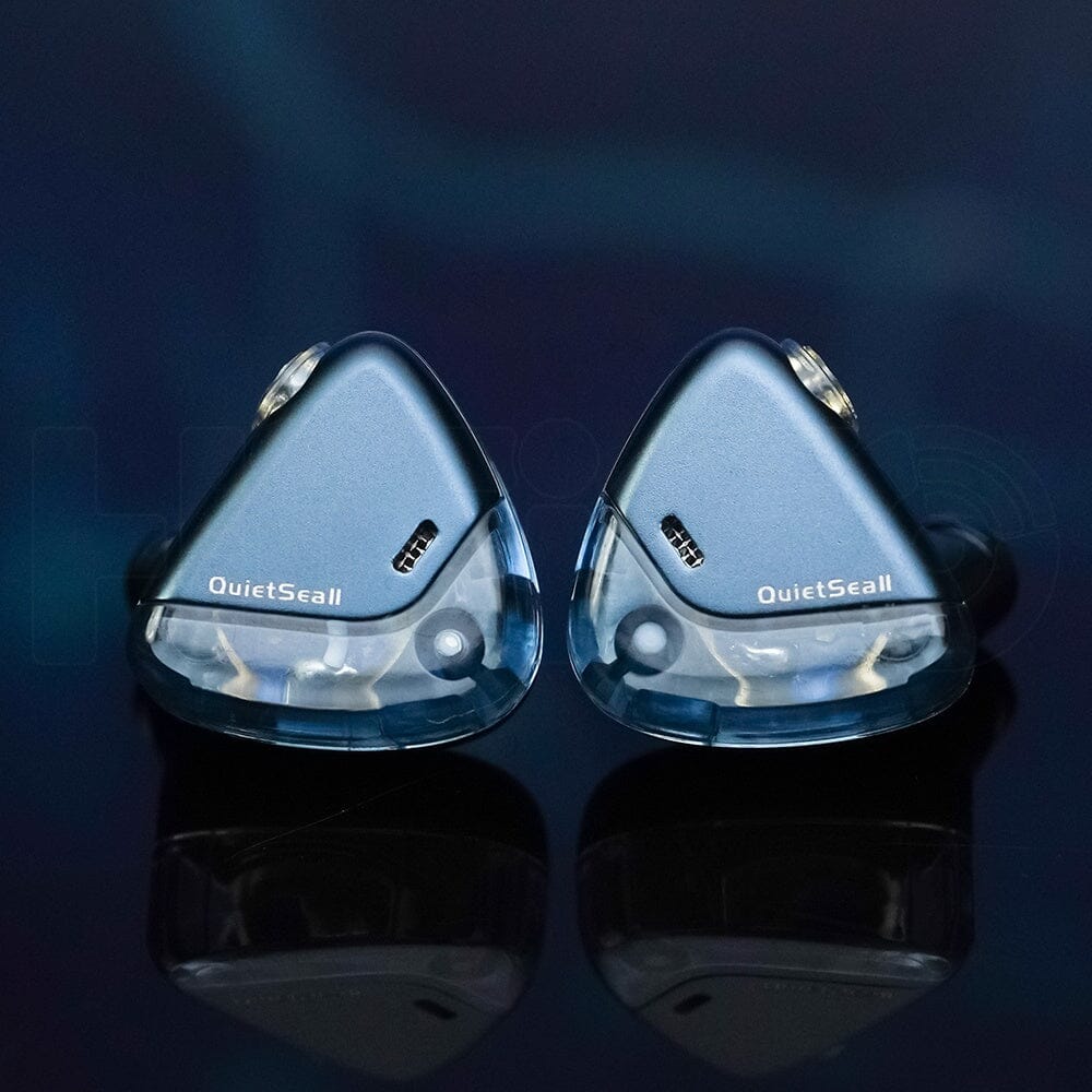 ROSESELSA QuietSea II / QuietSea 2 10mm Dynamic Driver IEMs HiFiGo QuietSea II-Blue 