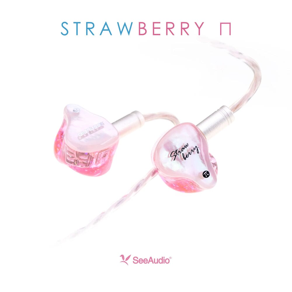 SeeAudio Strawberry π 6BA Drivers In-Ear Earphone HiFiGo 