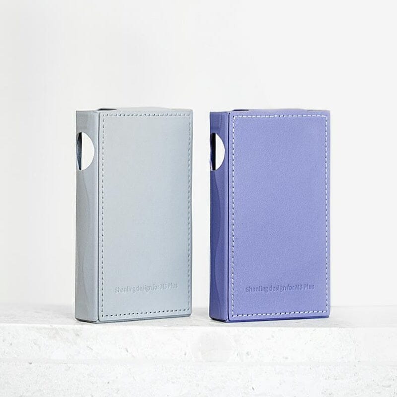 SHANLING M3 Plus CS43198*4 Portable Music Player HiFiGo Gray Leather Case Only 