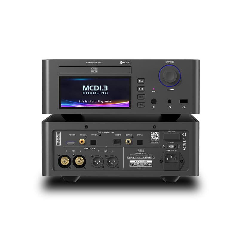 SHANLING MCD1.3 AK4191EQ+AK4499EX CD Player HiFiGo MCD1.3-Black 