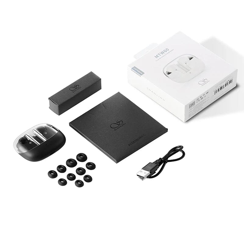 SHANLING MTW60 13mm DLC ANC Bluetooth 5.3 True Wirless In-Ear Earphone HiFiGo 