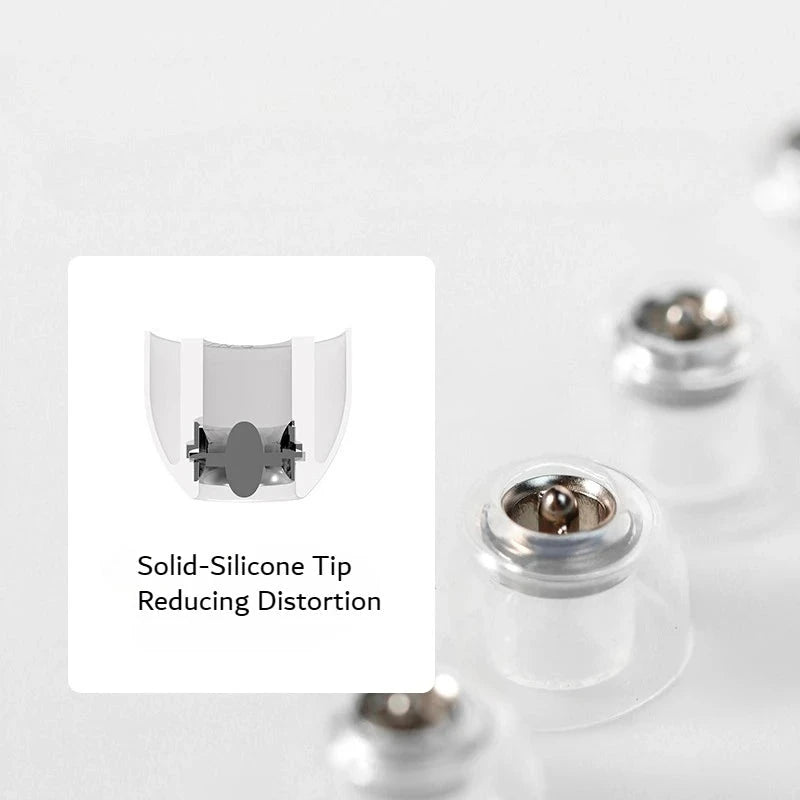 SHANLING SE100 Silicone Eartips For 4.9-6.5mm Nozzle HiFiGo 