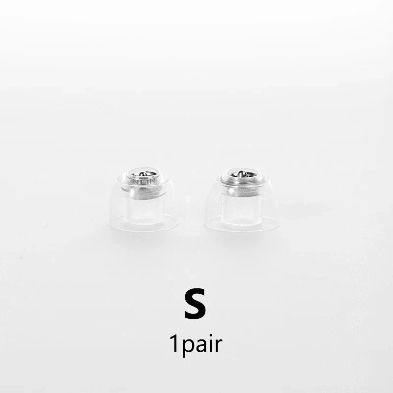 SHANLING SE100 Silicone Eartips For 4.9-6.5mm Nozzle HiFiGo SE100-S (1 Pair) 