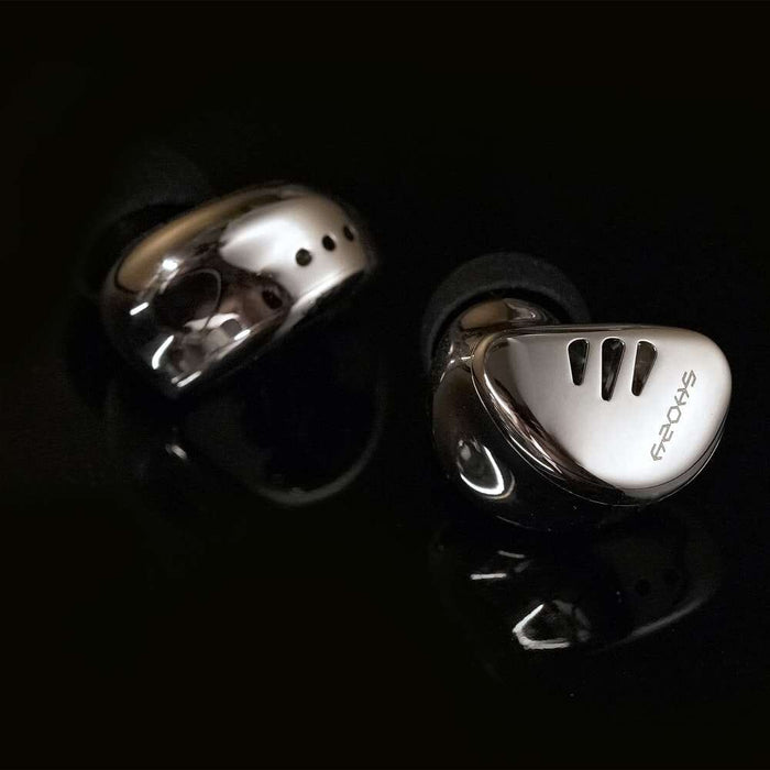 Shozy Black Hole Mini Stainless Steel Version Open Dynamic In-Ear Earphones HiFiGo 