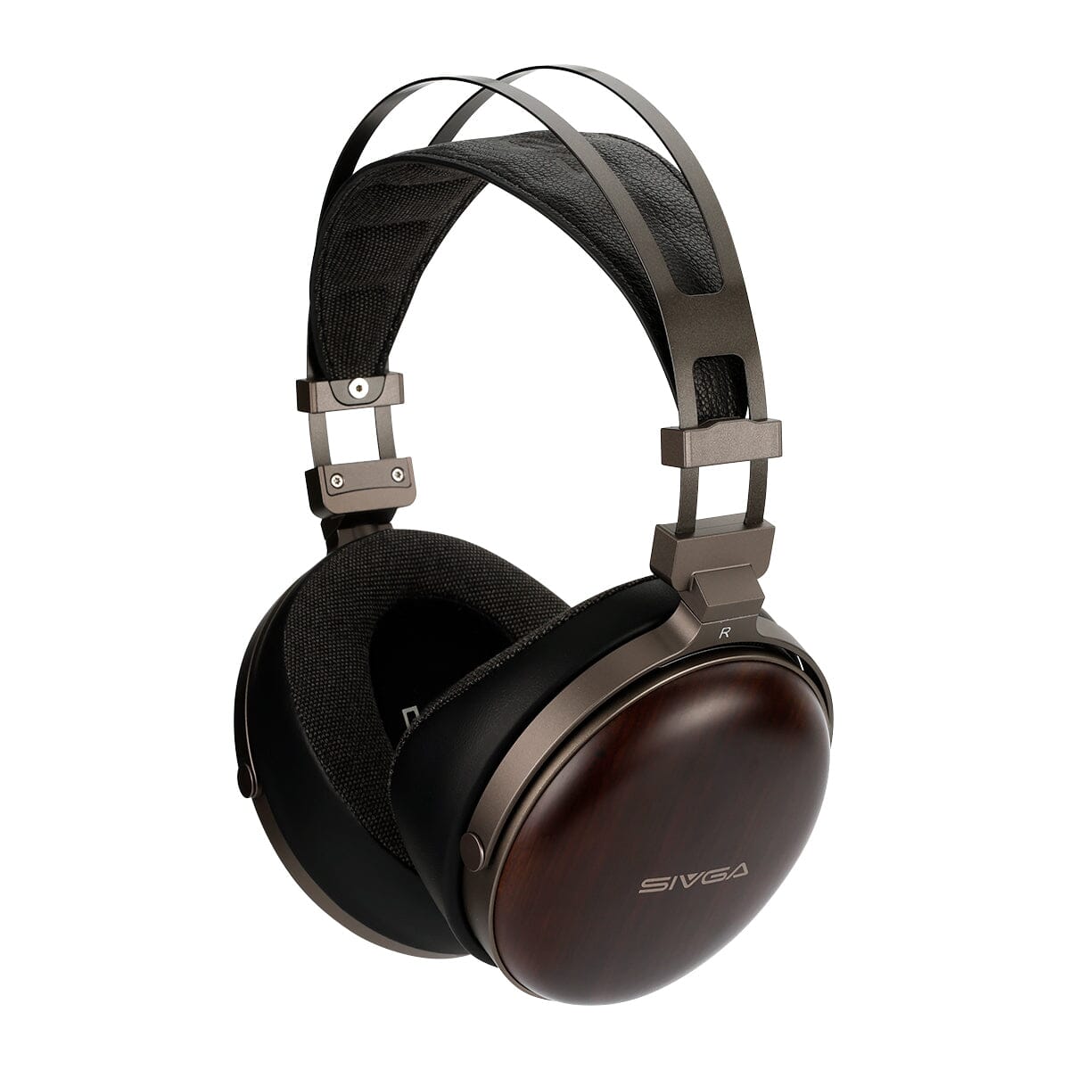 Sivga Peng 50mm Dynamic Driver Closed-Back Wood Headphone HiFiGo 