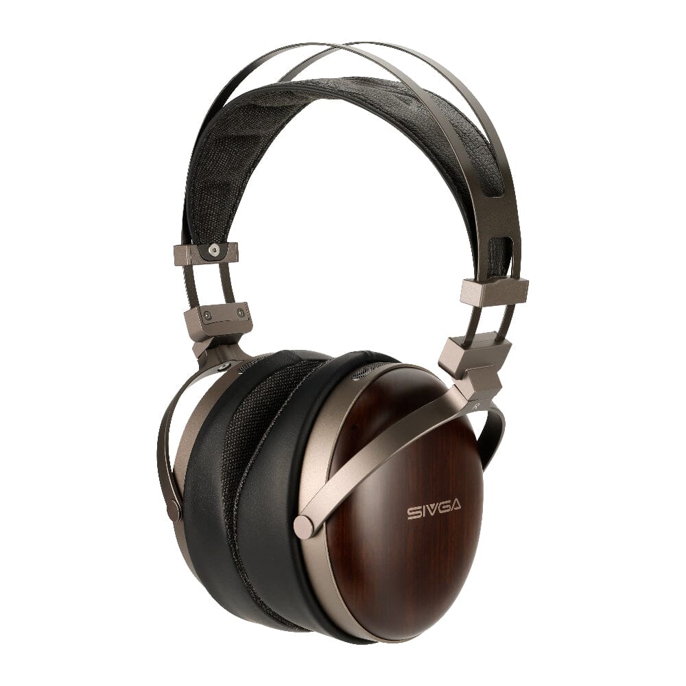 Sivga Peng 50mm Dynamic Driver Closed-Back Wood Headphone HiFiGo 