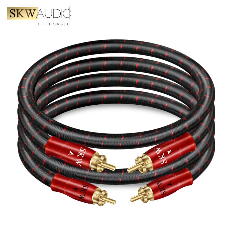 SKW HC-01 RCA To RCA Digital Coaxial SPDIF Audio Cable HiFiGo 