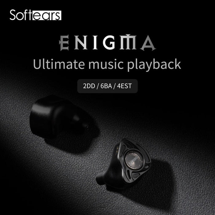 Softears Enigma 2DD+6BA+4EST Hybrid Drivers In-Ear Earphone HiFiGo 