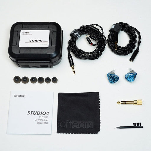 Softears Studio Series Studio4/Studio4 Starry Version 4 BA Drivers In-Ear Monitors HiFiGo 