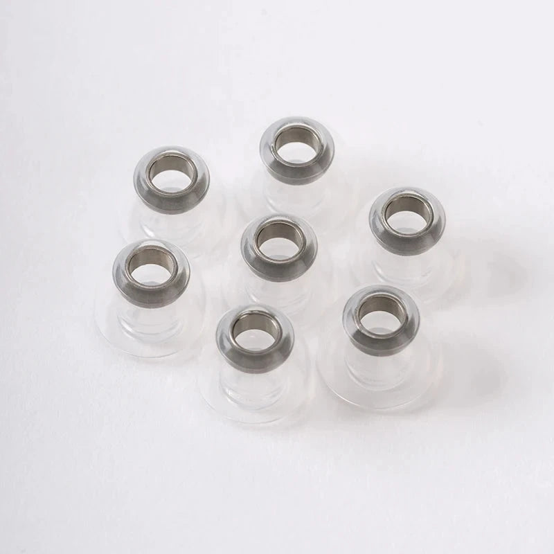 Softears UT Titanium Alloy Liquid Silicone Eartips For 4.6mm–7mm Nozzle HiFiGo 