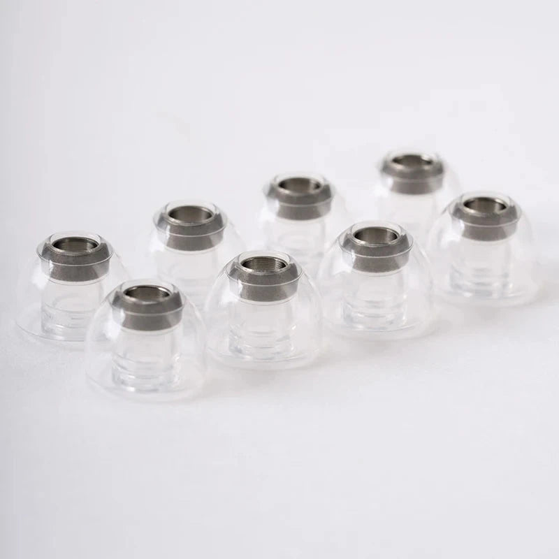 Softears UT Titanium Alloy Liquid Silicone Eartips For 4.6mm–7mm Nozzle HiFiGo 