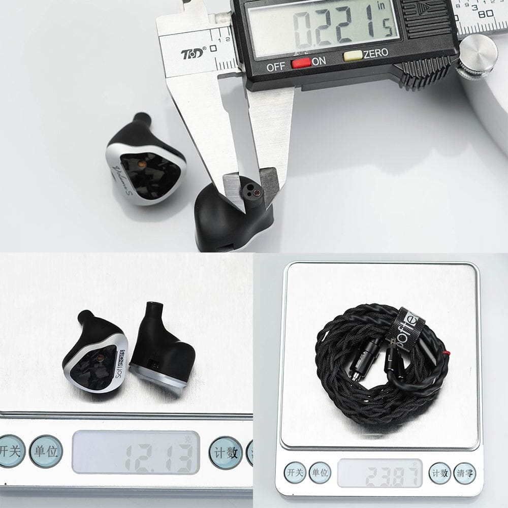 Softears VolumeS 2DD +2BA Hybrid Drivers IEMs HiFiGo 