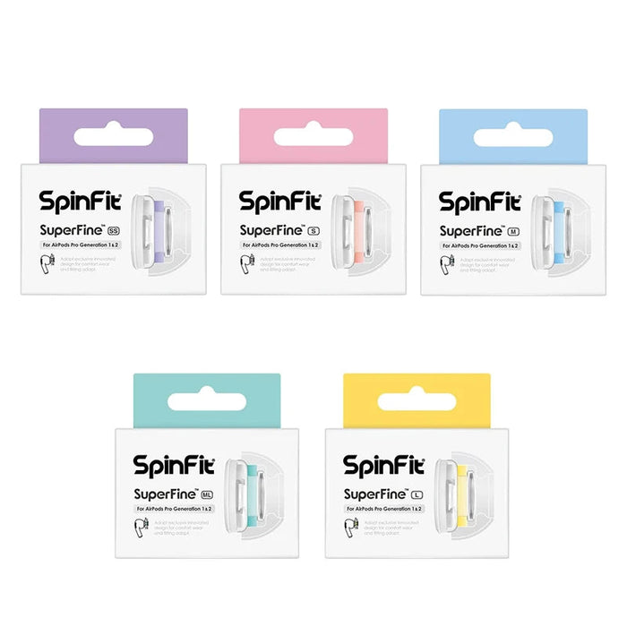 Spinfit SuperFine Cloud Comfort Earbud Tips for AirPods Pro 1＆2 HiFiGo 