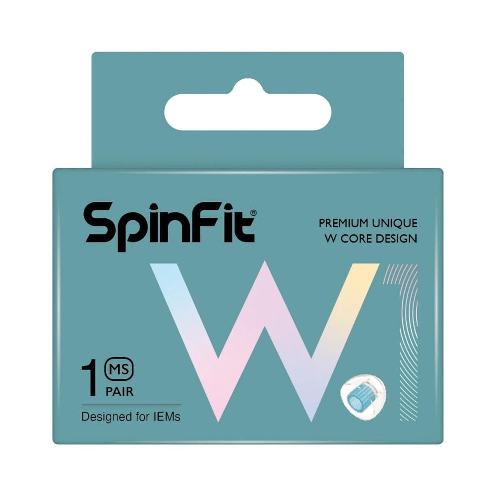 SpinFit W1 Silicone Eartips For 5mm-6mm Nozzle Spinfit MS 1Pair 