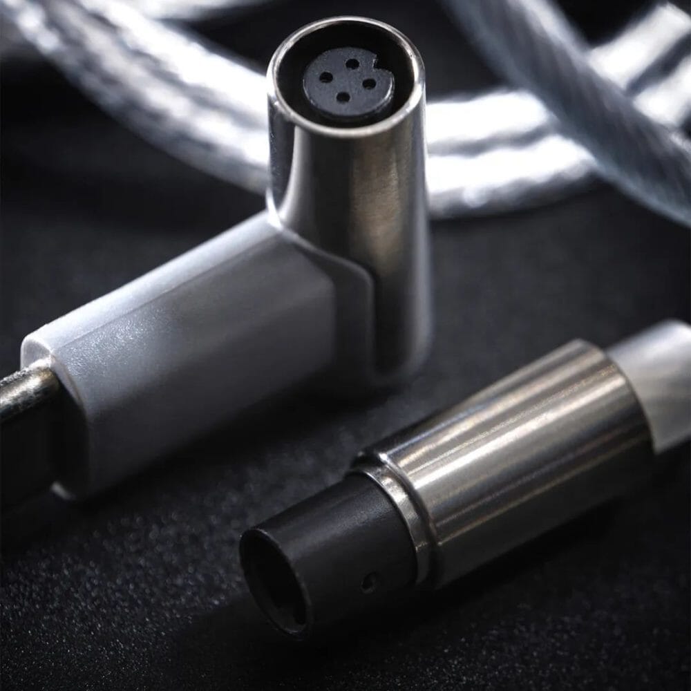 TANCHJIM CABLE X Litz Copper Alloy Silver-plated 0.78mm 2Pin