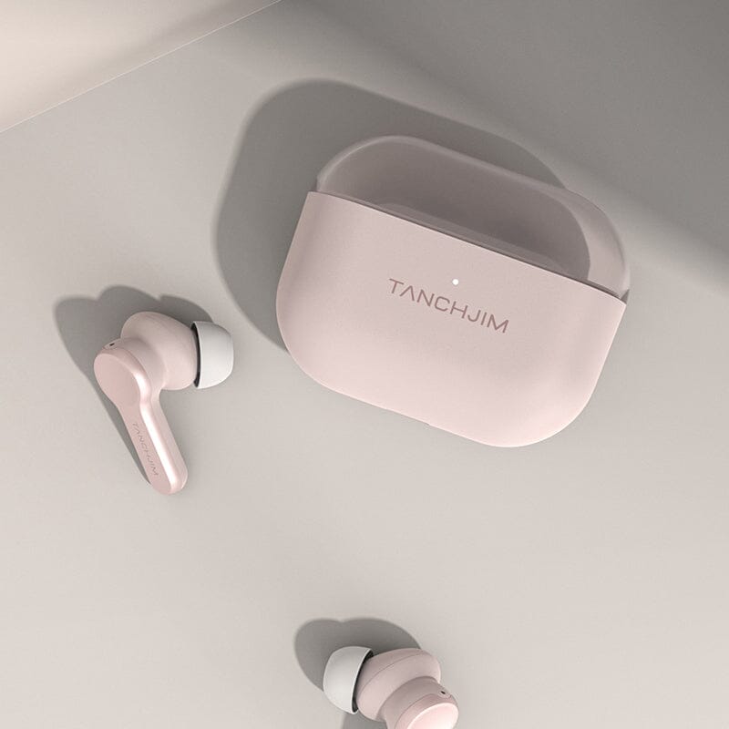TANCHJIM MINO Flagship 10mm Hybrid Drivers HiFi Bluetooth 5.3 In-Ear Earphones HiFiGo MINO Pink 
