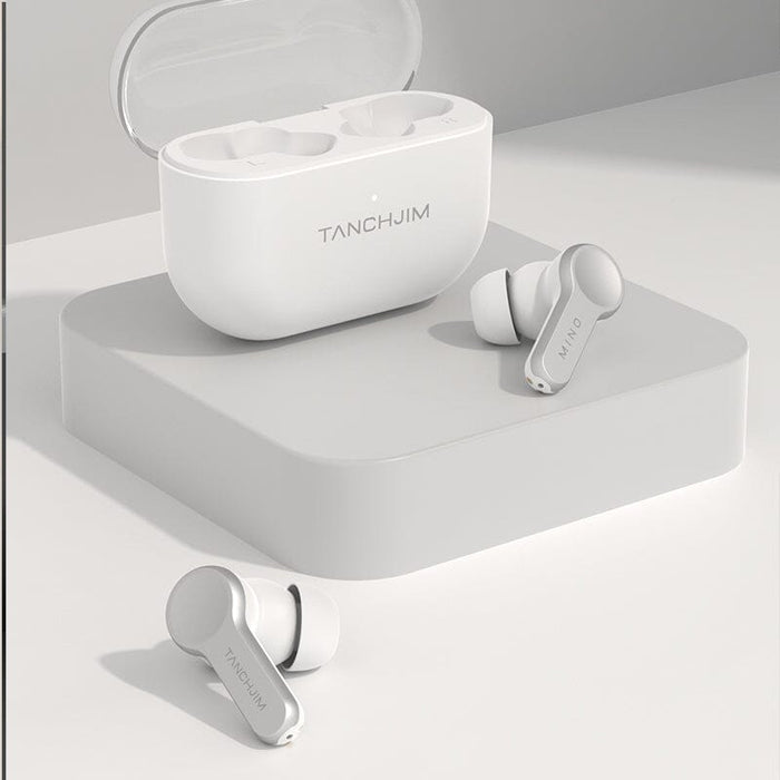 TANCHJIM MINO Flagship 10mm Hybrid Drivers HiFi Bluetooth 5.3 In-Ear Earphones HiFiGo MINO White 