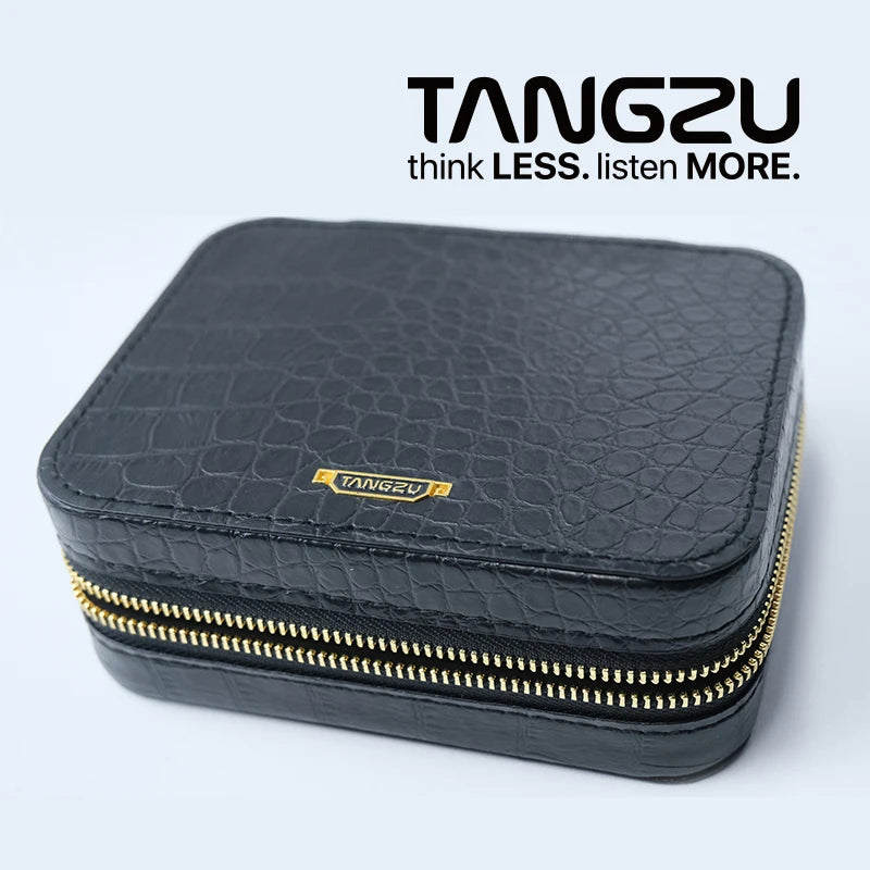 TANGZU Black Earphone Bag MAX Carrying Case HiFiGo 