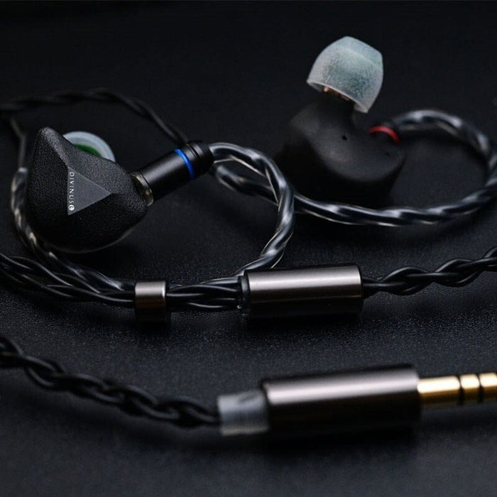 TANGZU x DIVINUS FUDU VERSE1 ZEN Series 10mm DD+ 2BA Hybrid In-Ear Earphone HiFiGo 