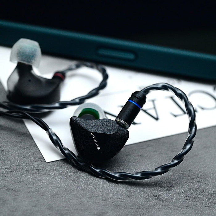 TANGZU x DIVINUS FUDU VERSE1 ZEN Series 10mm DD+ 2BA Hybrid In-Ear Earphone HiFiGo 