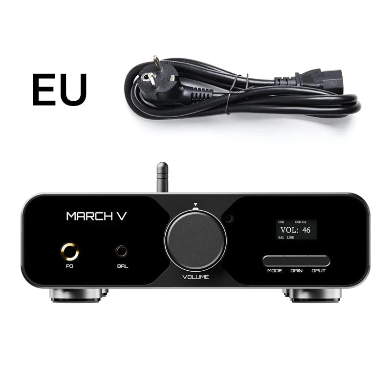 TempoTec MARCH V / M5 USB Bluetooth DAC & Headphone AMP HiFiGo MARCH V / M5 BT-EU Plug 