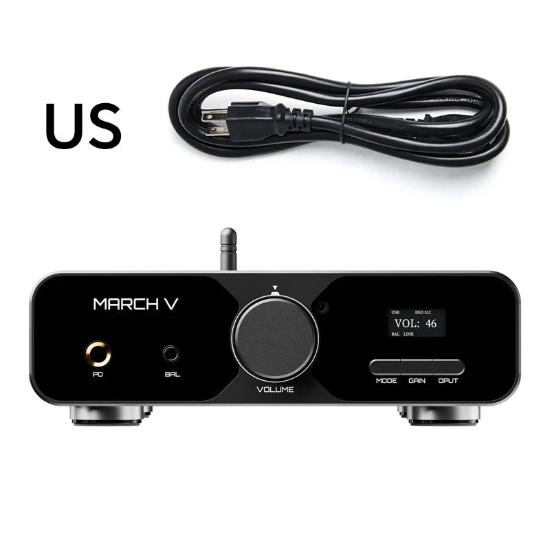 TempoTec MARCH V / M5 USB Bluetooth DAC & Headphone AMP HiFiGo MARCH V / M5 BT-US Plug 
