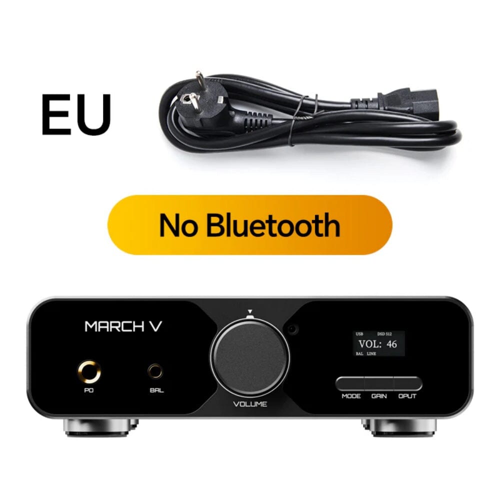 TempoTec MARCH V / M5 USB Bluetooth DAC & Headphone AMP HiFiGo MARCH V / M5-EU Plug 