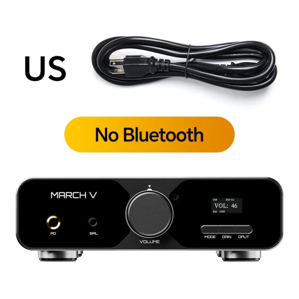 TempoTec MARCH V / M5 USB Bluetooth DAC & Headphone AMP HiFiGo MARCH V / M5-US Plug 