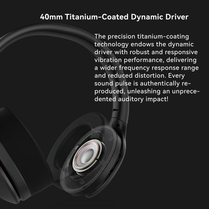 TinHiFi Chronos Immersive 3.0 40mm Titanium-Plated Driver Headphone HiFiGo 